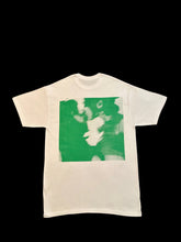 Load image into Gallery viewer, White &amp; Lime Granular Girls Tee
